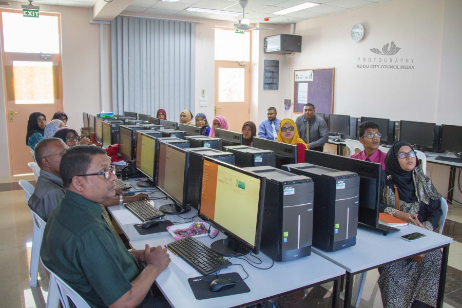 ކައުންސިލްގެ މުވައްޒަފުންނަށް "އެޑްވާންސްޑް ކޮމްޕިއުޓަރ ސްކިލްސް" ތަމްރީން ޕްރޮގްރާމް ފަށައިފި