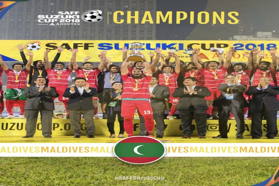 ސާފް ސުޒުކީ ކަޕް ކާމިޔާބުކޮށް ސަރަހައްދުގެ ޗެމްޕިއަންކަން ރާއްޖެ އަތުލައިފި