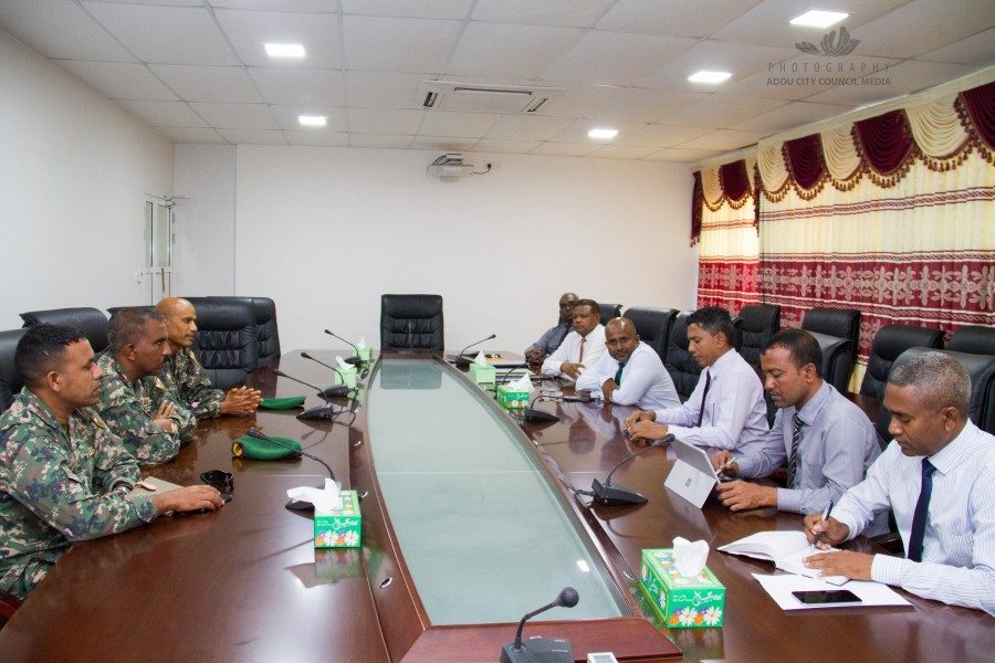 އެމް.އެން.ޑީ.އެފް ސަދަން އޭރިއާގެ އައު ކޮމާންޑަރު ކައުންސިލަށް އިޙްތިރާމުގެ ޒިޔާރަތެއް ކުރައްވައިފި