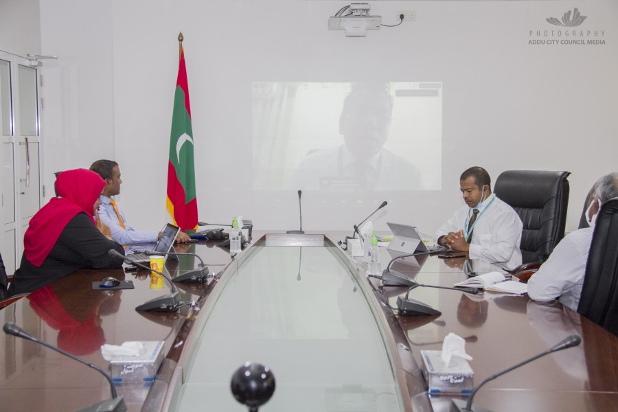 މިހާ އަވަސް މުއްދަތެއްގައި އައްޑޫ ސިޓީ ބަޔޮސްފިއަރ ރިޒާވަކަށް ވެގެންދިޔައީ އައްޑޫގެ ރައްޔިތުންނާއި ޖަމިއްޔާތަކުގެ މަސައްކަތުން: މޭޔަރ
